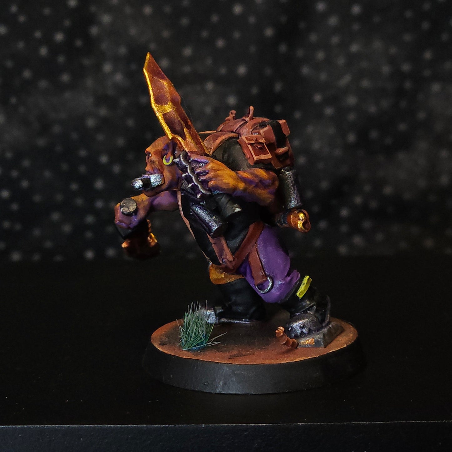 Purple-Orange Ork