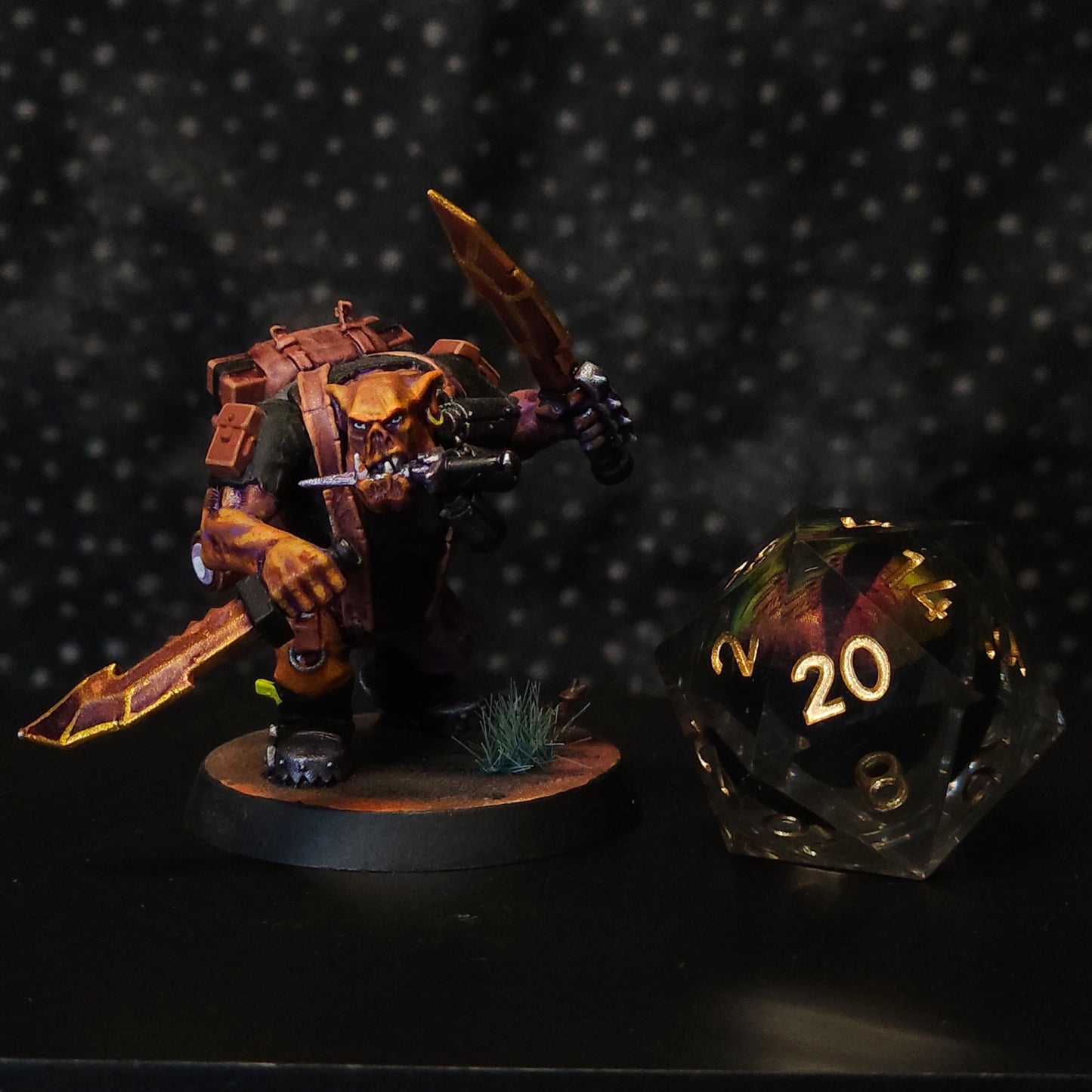 Purple-Orange Ork