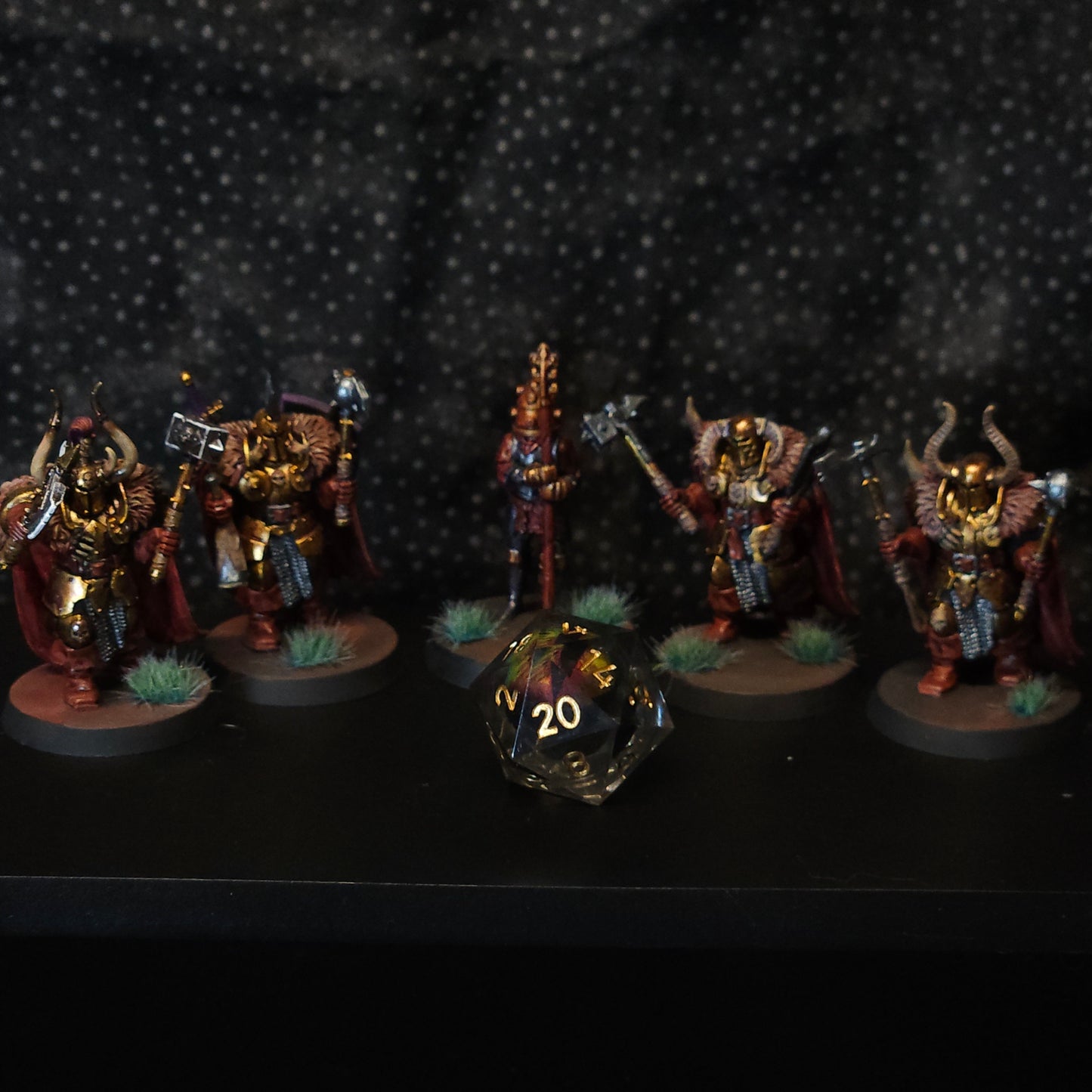 Bronze Chaos Warriors (×5)