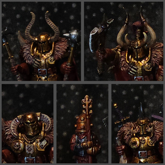 Bronze Chaos Warriors (×5)