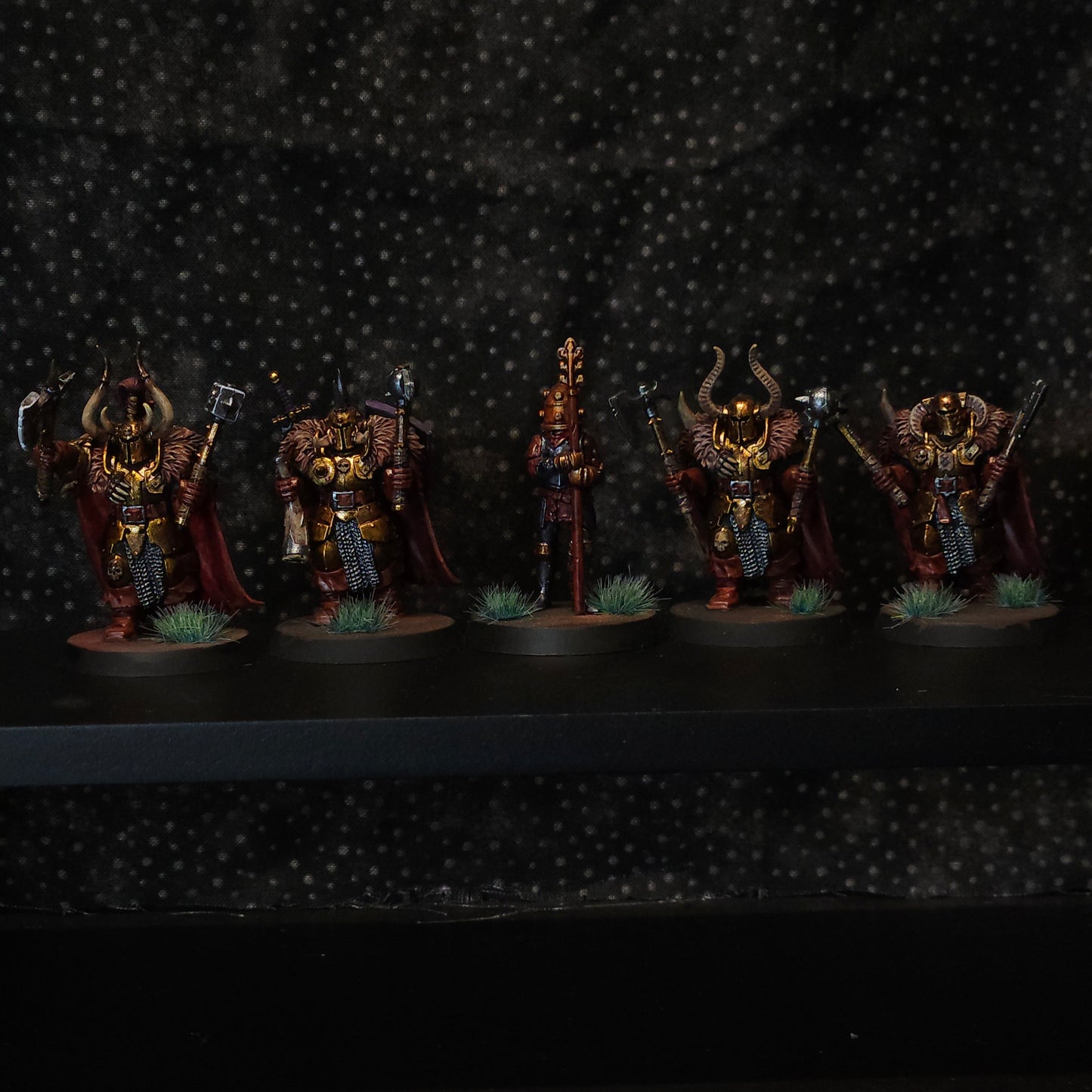 Bronze Chaos Warriors (×5)