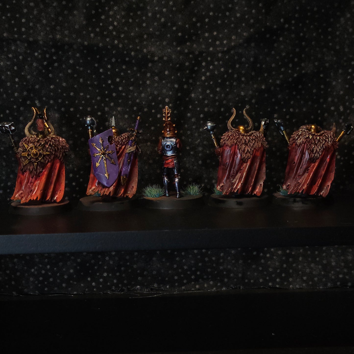 Bronze Chaos Warriors (×5)