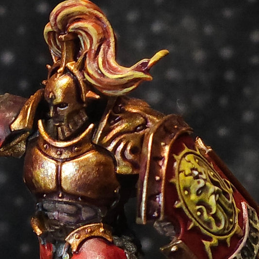 Bronze-Red Warrior