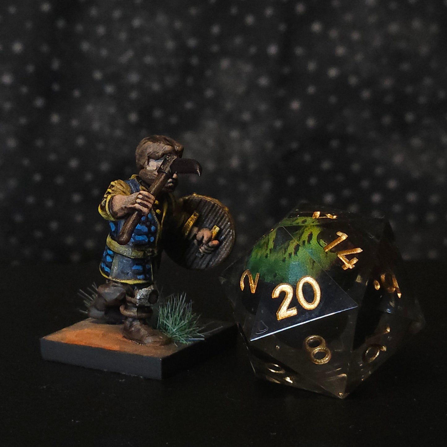 Sickle and Shield Halfling