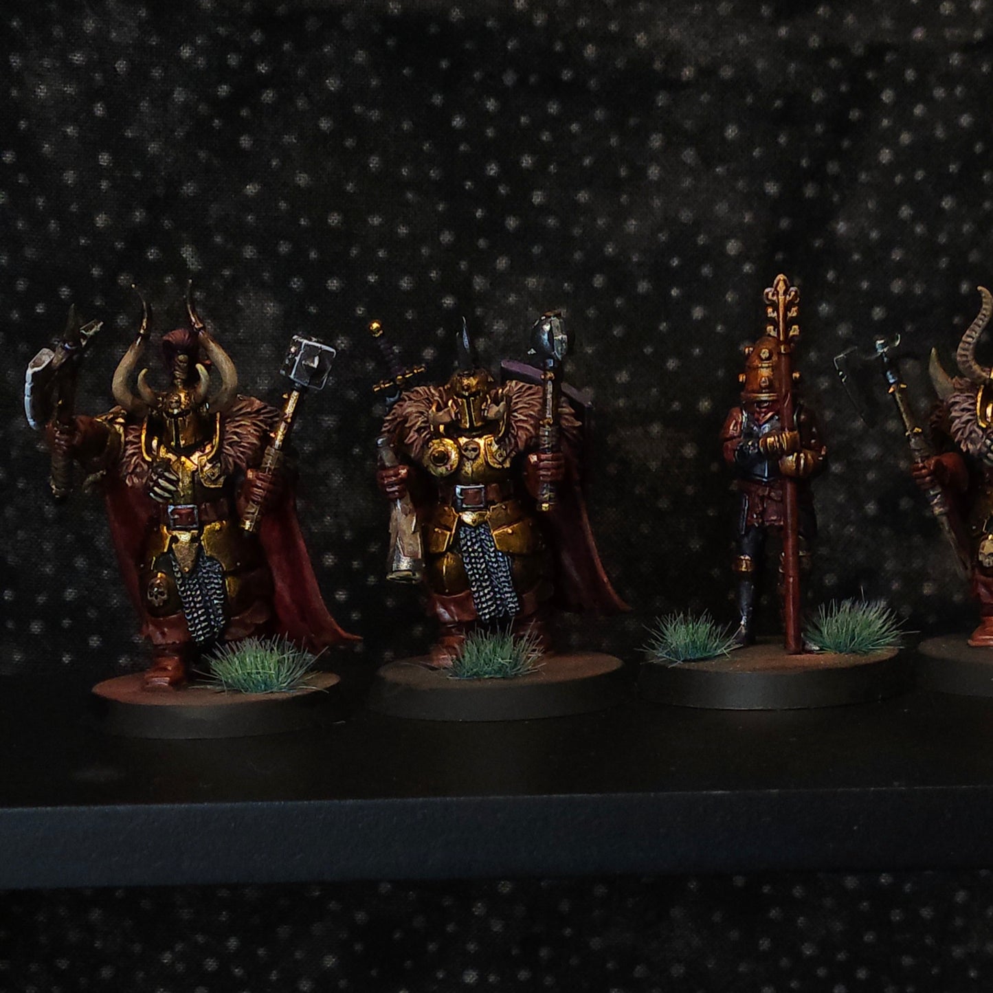 Bronze Chaos Warriors (×5)